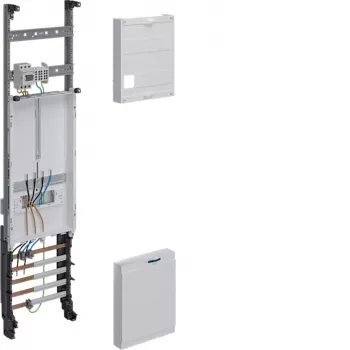 Hager ZH32P7KT compleet meterveld 1050x250mm 3-fasig 1 meterplaats 10mm² met scheidingsfunctie