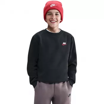 Nike Sportswear Club Fleece kinderen-sweatshirt zwart maat L