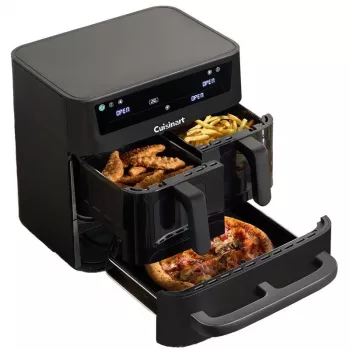 Cuisinart 3-in-1 heteluchtfriteuse oven 13,6L, 1800W, geborsteld roestvrij staal