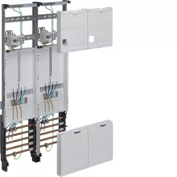 Hager ZK33Q3NT universZ compleetveld 1050x500mm 3-punts 2 meterplaatsen 10 mm² met scheidingsfunctie