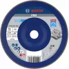 Bosch X571 Best for Metal lamellenschijf, 180 mm diameter, 22,33 mm boring, zirkonkorund, K40 korrel, conisch type 29, voor staal en ijzermetalen 2608607343