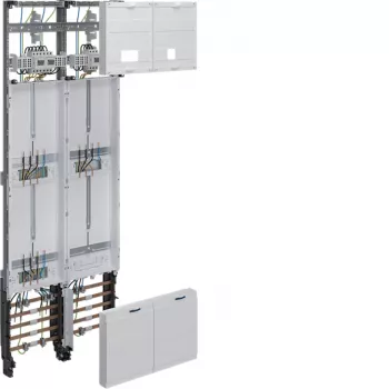 Hager ZK53Q5NT universZ compleet meterveld, 3-punts, 3-fasig, 10 mm², met scheidingsschakelaar, 1350x500mm