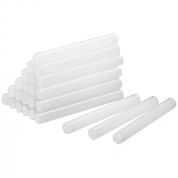 STANLEY DualMelt transparante hete lijmsticks, 24 stuks, 11,3 mm x 100 mm 1-GS20DT
