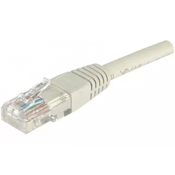 EXERTIS CONNECT Cat6 U/UTP patchkabel, RJ45, grijs, 1,5 m, snagless, koper EXC240960