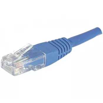 EXERTIS CONNECT Cat.6 U/UTP-patchkabel, 0,5 m, blauw, snagless 246700
