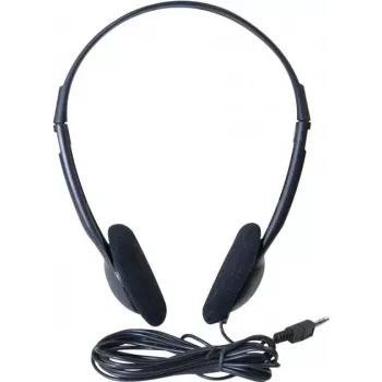 Exertis Connect on-ear-headset met microfoon, 3,5-mm-jack, zwart (059204)