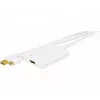 EXERTIS CONNECT Mini DisplayPort 1.1 naar HDMI converter met USB-audio, DP stekker + USB stekker naar HDMI bus, zwart 127406