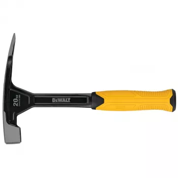 DEWALT DWHT51389-0 metselaarshamer 567 g (20 oz), met beitelrand, softgrip