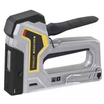 STANLEY 6-TR35 lichtgewicht tacker voor Type-A nietjes 6-10 mm, geel/zwart