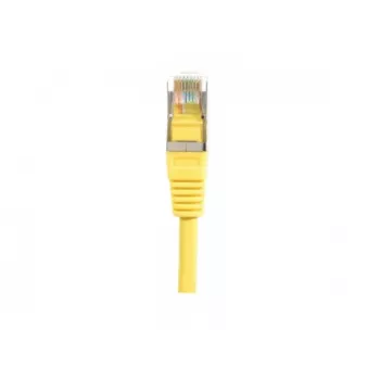 EXERTIS CONNECT Cat.5e F/UTP netwerk-patchkabel, RJ45, geel, 1,0 m 847151