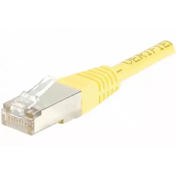 Exertis Connect 842301 Cat.6 F/UTP patchkabel, 3 m, Geel, Slim Bend Protection