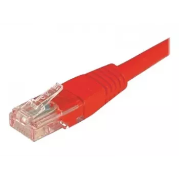 EXERTIS CONNECT Cat.6 U/UTP-patchkabel, rood, 3,0 m, RJ45, trekontlasting 243730