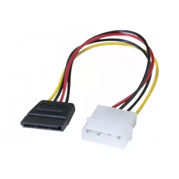 EXERTIS CONNECT SATA-voedingsadapterkabel Molex naar SATA 15 cm 147550
