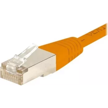 EXERTIS CONNECT CAT.6 F/UTP-patchkabel, oranje, 0,5 m, slim snagless 234100