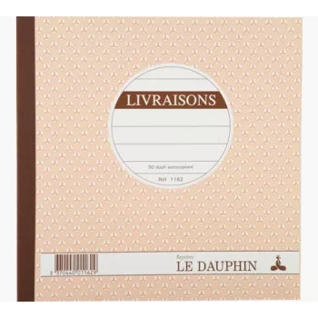 Le Dauphin pakbonboek, 210 x 210 mm, duplicaat (1162D) - 1 boek
