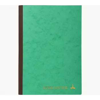 Le Dauphin agenda boek A4, 96 pagina's, 12 kolommen, groene kaft 39721D