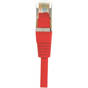 EXERTIS CONNECT Cat.6 F/UTP patchkabel, rood, 1,0 m, slim snagless boot 842103