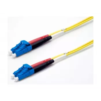 Ekivalan OS2 LC/LC duplex singlemode LWL-patchkabel 0,5m geel COZ008LCLC2SJ0005A