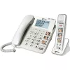 Geemarc AMPLIDECT 295 PHOTO draadloze seniorentelefoon met antwoordapparaat, fototoetsen, achtergrondverlicht display, wit