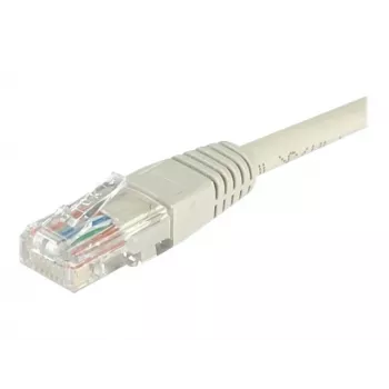 EXERTIS CONNECT Cat6 U/UTP patchkabel, 2 m, grijs, snagless RJ45 EXC848200