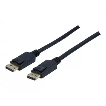 exertis Connect DisplayPort-kabel 1m zwart DP 1.1 stekker naar stekker 127000