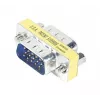 TECLINE mini gender changer, 15-polige HD D-Sub stekker naar stekker voor VGA (50408)