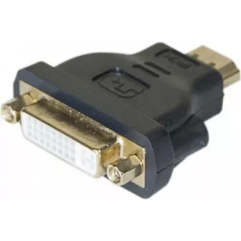 EXERTIS CONNECT HDMI naar DVI-I-adapter, HDMI-stekker naar DVI-I 24+5 bus, zwart 127951