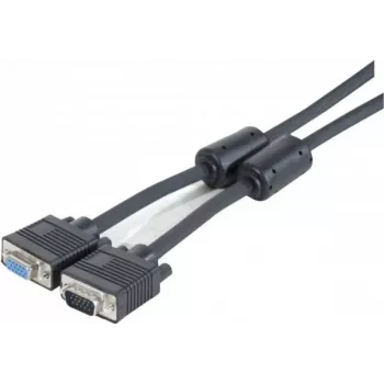 EXERTIS CONNECT SVGA-monitorkabel, 15-polige HD D-Sub stekker/bus, 10,0 m, zwart 119840