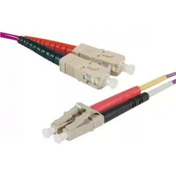Exertis Connect OM4 Glasvezel-patchkabel HD, LC Duplex naar LC Duplex, UPC, 15 m 392787