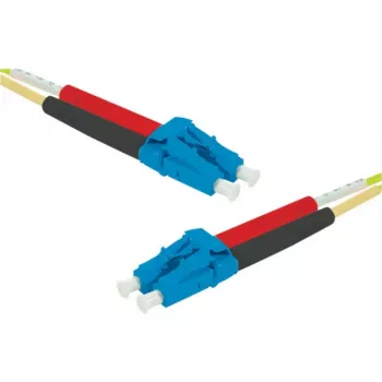 EXERTIS CONNECT OS2 LC Duplex naar LC Duplex UPC Glasvezel-patchkabel, 9/125 µm, Geel, 15 m 392847