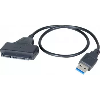 Exertis Connect 508305 USB 3.0 naar SATA-adapter voor 2,5 inch SSD/HDD, zwart