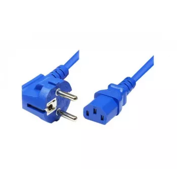 Exertis Connect stroomkabel, IEC C13, blauw, 1,8 m (808013)