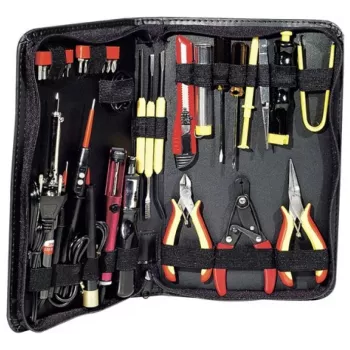 EXERTIS CONNECT Pro gereedschapsset, 35-delige universele pc-reparatieset (818160)