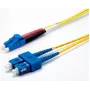 Ekivalan OS2 Duplex-patchkabel, 9/125 µm, LC/SC, geel, 10 m COZ008DCLC2SJ0100A