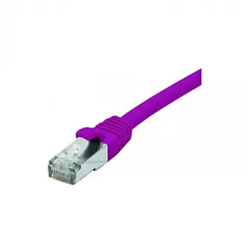 EXERTIS CONNECT CAT 6 F/UTP patchkabel, PoE, halogeenvrij, paars, 30 m 854419