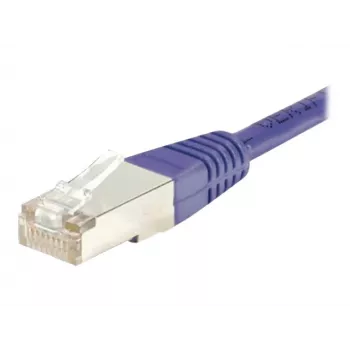 Exertis Connect 854460 Cat.6 S/FTP PiMF patchkabel, 15 m, violet, slanke knikbescherming