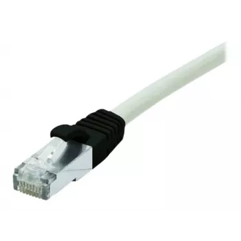 EXERTIS CONNECT Cat6 S/FTP LSZH patchkabel RJ45 naar RJ45, 1m, grijs, snagless 851310