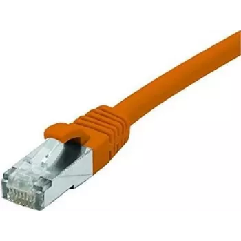 EXERTIS CONNECT CAT 6 F/UTP patchkabel, PoE, halogeenvrij, oranje, 0,3 m, snagless 854420