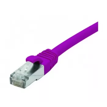 EXERTIS CONNECT Cat 6 F/UTP patchkabel, PoE, halogeenvrij, violet, 20 m 854417