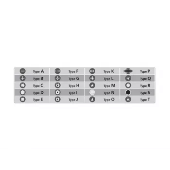 EXERTIS CONNECT multi-bit schroevendraaierset met geïntegreerd bitmagazijn, 11-delig (815601)