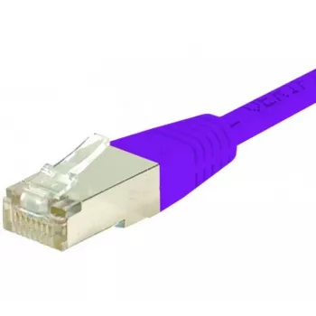 EXERTIS CONNECT CAT.6 S/FTP PiMF patchkabel, violet, 1,0 m 854454