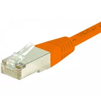 EXERTIS CONNECT CAT.6 S/FTP patchkabel, PiMF, 0,15 m, oranje 854463