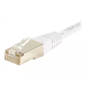 EXERTIS CONNECT Cat6 F/UTP patchkabel, 2 m, wit, slim bend protection 853813