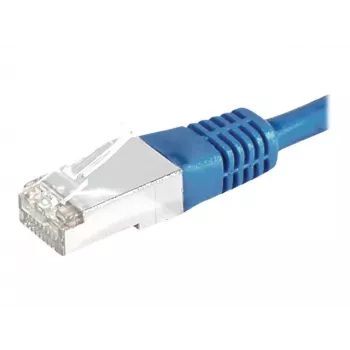 EXERTIS CONNECT Cat6 S/FTP patchkabel, PiMF, blauw, 3,0 m 856877