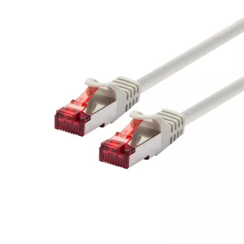 EXERTIS CONNECT Cat.6 S/FTP patchkabel, grijs, 70 m, slimme knikbescherming EXC856912
