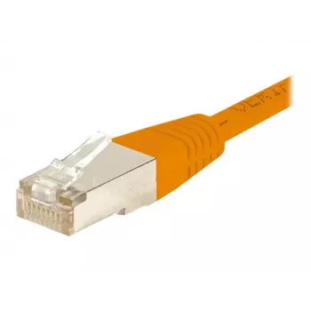 EXERTIS CONNECT CAT.6 S/FTP patchkabel, PiMF, oranje, 5,0 m 854471