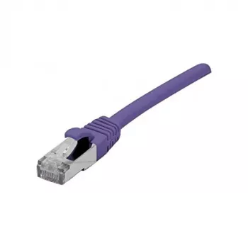 EXERTIS CONNECT Cat 6A S/FTP patchkabel, violet, 0,15 m 858513