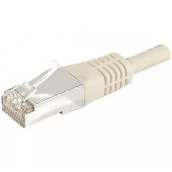 EXERTIS CONNECT Cat.6a F/UTP-patchkabel, 1,5 m, grijs, 10 Gbps, Slim Snagless Boot 859504