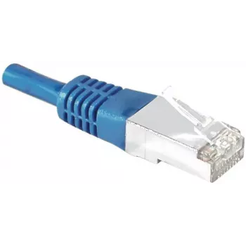 EXERTIS CONNECT Cat.6A S/FTP-patchkabel, blauw, 0,5 m 858315