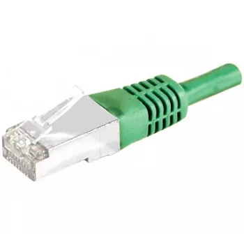 Exertis Connect 858351 Cat.6A S/FTP (PiMF) Class EA patchkabel, 7,5 m, groen, slanke knikbescherming